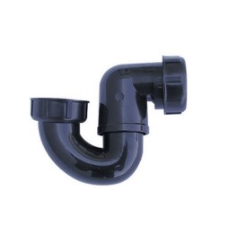 SIFONE VASCA TUBOLARE IN PP CON DADO DA 1" 1 / 2 1"1/2