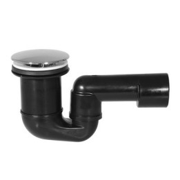 PILETTA DOCCIA CON SIFONE SNODATO PEHD E COPERCHIO ABS Coperchio ABS D. 80