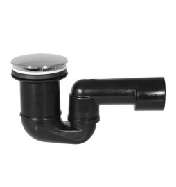 PILETTA DOCCIA CON SIFONE SNODATO PEHD E COPERCHIO ABS Coperchio ABS D. 80