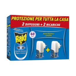 ANTIZANZARE RAID ELETTROEM E LIQUIDO 30 NOTTI 2+2