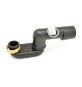SIFONE VASCA SNODO TIPO BASSO In. 1"1/4 - Out. 50/40