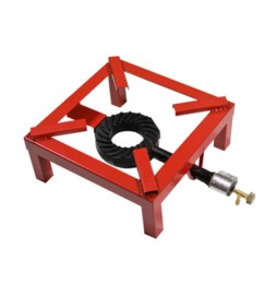 FORNELLONE A GAS 45X45 CM BRUCIAPIU