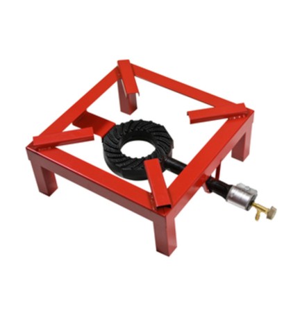 FORNELLONE A GAS 45X45 CM BRUCIAPIU