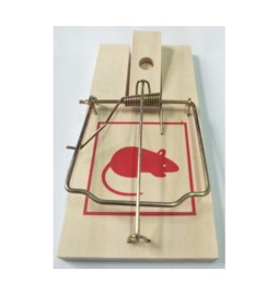 TRAPPOLA P/TOPI BASE LEGNO 17,5X8,3X1 CM