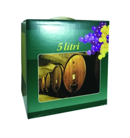 SCATOLA P/SACCA BAG 5 L COLORATO E MANICO