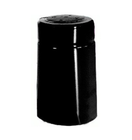 CAPSULA TERMORETRAIBILE PVC D 31X55 NERO 100 PZ