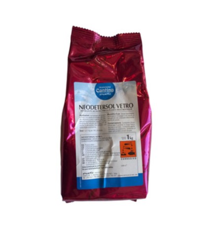 DETERGENTE P/RECIPIENTI IN VETRO NEODETERSOL 1 KG