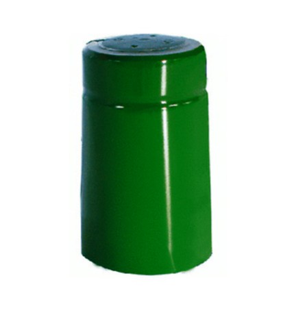 CAPSULA TERMORETRAIBILE PVC D 31X55 VERDE 100 PZ