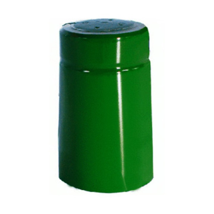 CAPSULA TERMORETRAIBILE PVC D 31X55 VERDE 100 PZ
