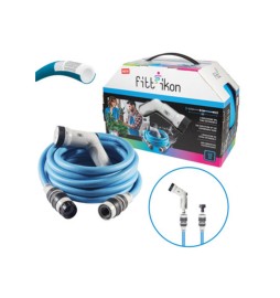 SET TUBO IKON FINO A 15 M C/ACCESSORI COLORI ASS