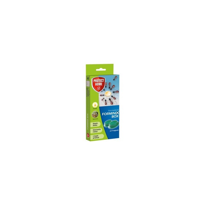 SBM TRAPPOLA FORMICHE FORMINIX BOX VERDE 2 PZ