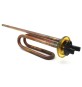 RESISTENZA CURVA SU FLANGIA CON FASTON PROLUNGATO W 1200 x L. 140