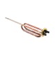 RESISTENZA PER SCALDABAGNO ATON VERTICALE LT 50/80 Lung. asta 35 cm Filetto 4 mm