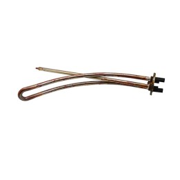 RESISTENZA PER SCALDABAGNO ATON ORIZZONTALE LT 50/80 Lung. asta 27 cm Filetto 4 mm