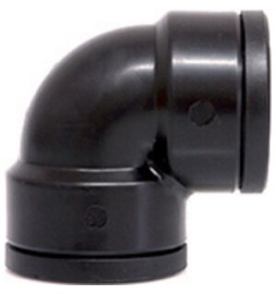 RACCORDO POLIPROP GOMITO 90 FEMMINA 1