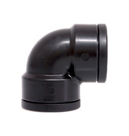 RACCORDO POLIPROP GOMITO 90 FEMMINA 1/2