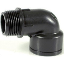RACCORDO POLIPROP GOMITO 90 MAS/FEM 1