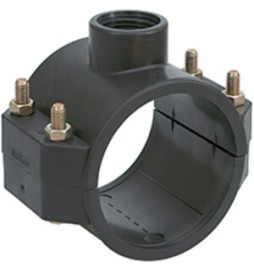 RACCORDO POLIPROP PRESA A STAFFA D 25MMX1/2 FEM