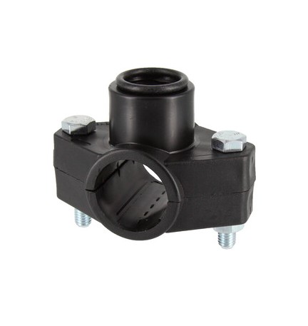 RACCORDO POLIPROP PRESA A STAFFA D 40MMX1 FEM