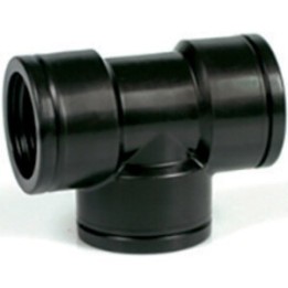 RACCORDO POLIPROP TEE A 90 FEMMINA 1