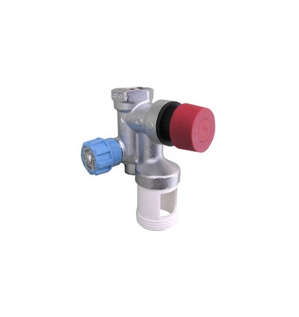 GRUPPO DI SICUREZZA VERTICALE PER RISCALDAMENTO AD ACCUMULO 3/4