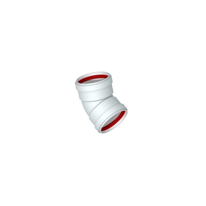 CURVA 45° FF DN 80 (SDOPPIATO) -