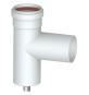 RACCORDO A TEE 90° CON TAPPO CONVOGLIATORE CONDENSA Diam. 80