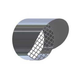 GRIGLIA DI ASPIRAZIONE ANTINTRUSIONE CON CAPPELLO PARAPIOGGIA Diam. 80