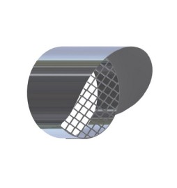 GRIGLIA DI ASPIRAZIONE ANTINTRUSIONE CON CAPPELLO PARAPIOGGIA Diam. 80