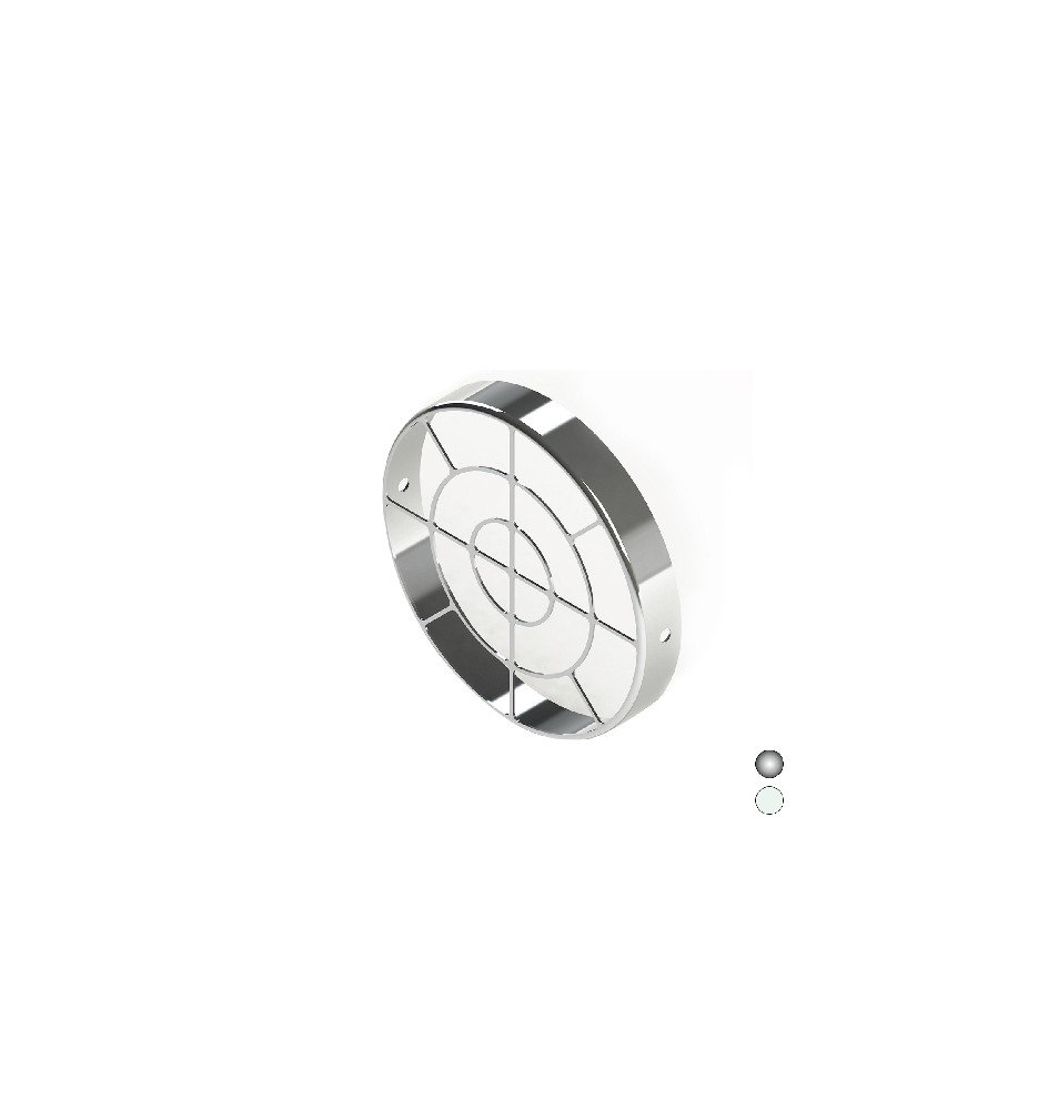 GRIGLIA ASPIRAZIONE D. 80 MM Diam. 80 - Nylon Bianca