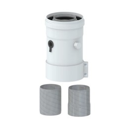 PARTENZA VERTICALE 60/100 (COASSIALE) Con prese analisi fumi