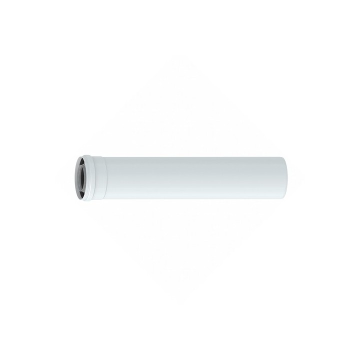 PROLUNGA DN 60/100 (COASSIALE) Lungh. 1000 mm.