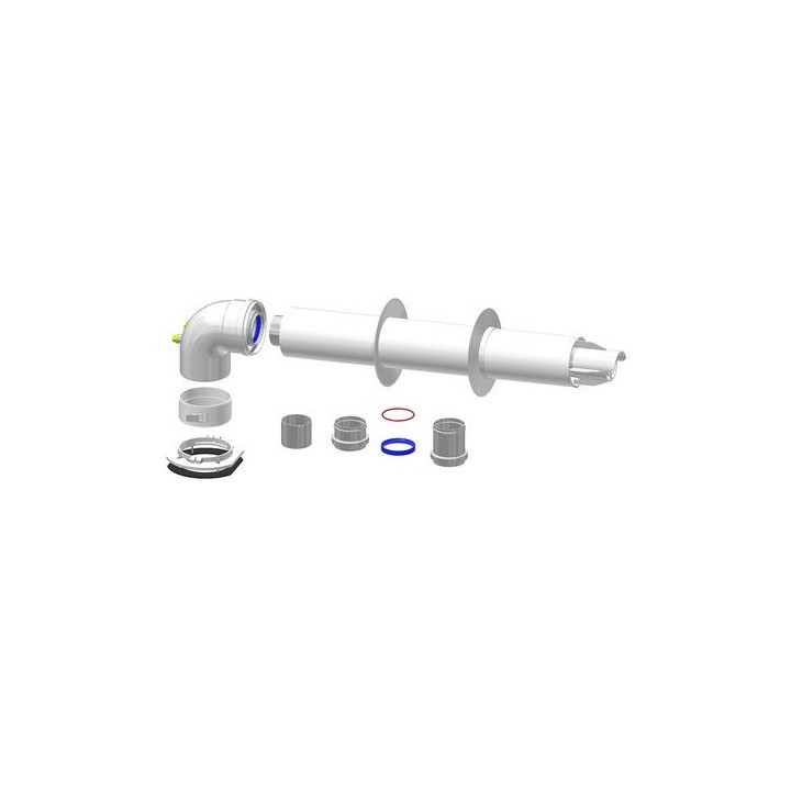 KIT UNIVERSALE SISTEMA COASSIALE LINEA CONVENZIONALE Diam. 60/100