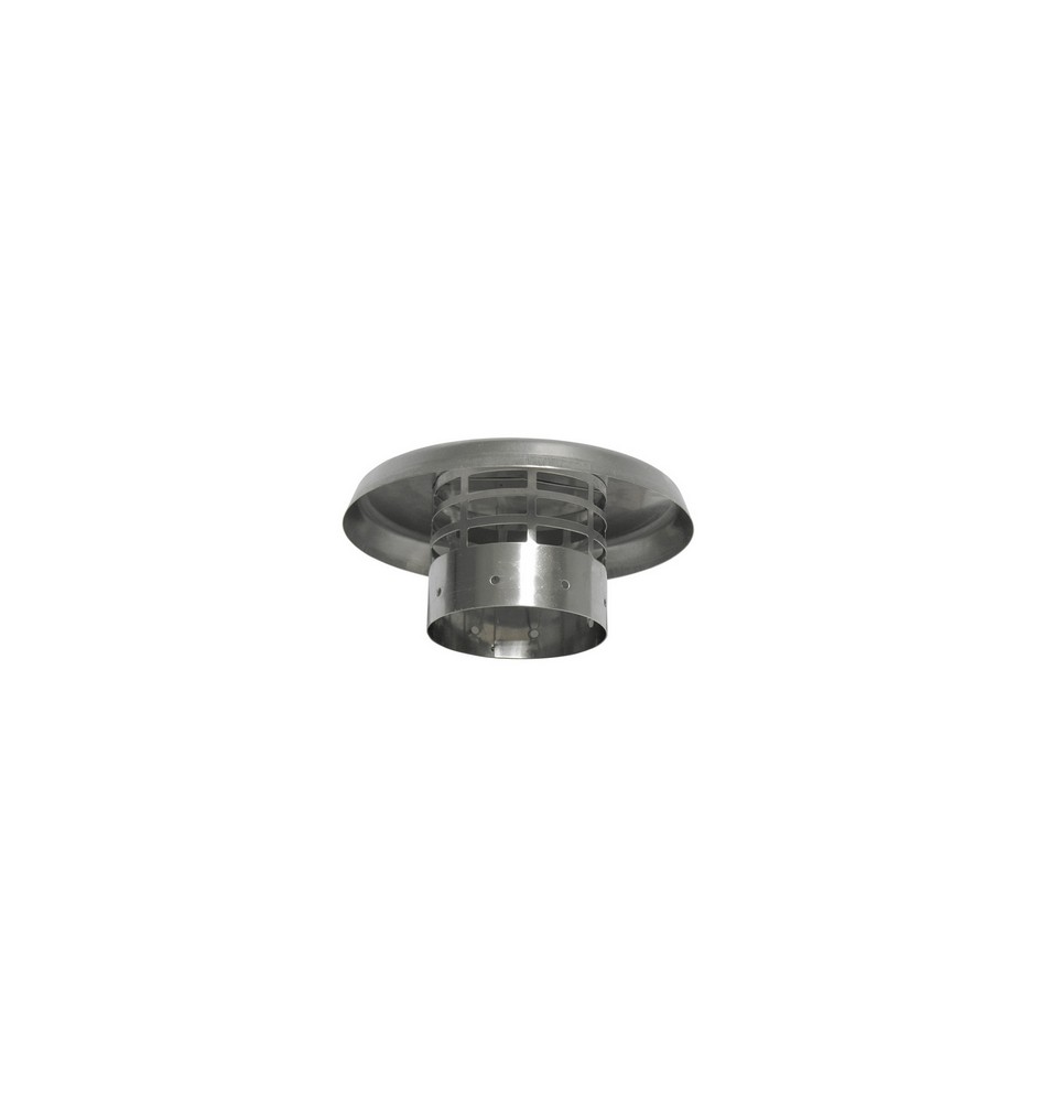 CAPPELLO IN ACCIAIO INOX LUCIDO DIAM.80 Diam.80