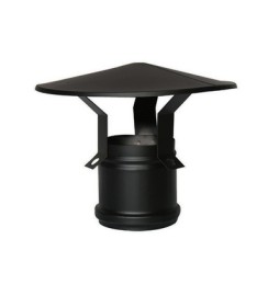 TERMINALE IN ACCIAIO VERNICIATO PELLET Diam. 130