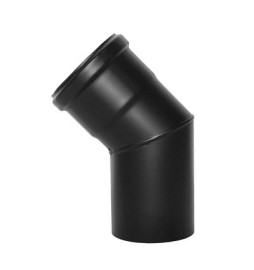 CURVA A 45° PELLET SMALTATO Diam. 80