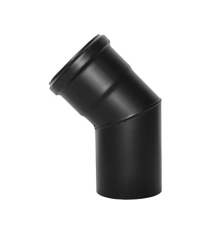 CURVA A 45° PELLET SMALTATO Diam. 100