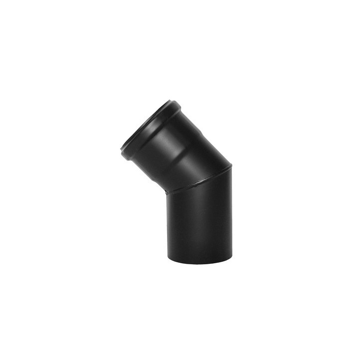 CURVA A 45° PELLET SMALTATO Diam. 100