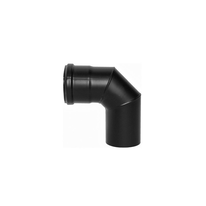 CURVA A 90° SMALTATO PELLET Diam. 80
