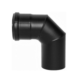 CURVA A 90° SMALTATO PELLET Diam. 100
