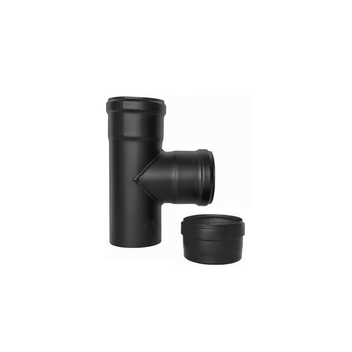 RACCORDO A T 90° FFM PELLET SMALTATO Diam. 100
