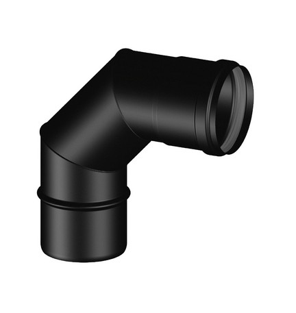 CURVA 90° MF PELLET SMALTATO Diam. 100