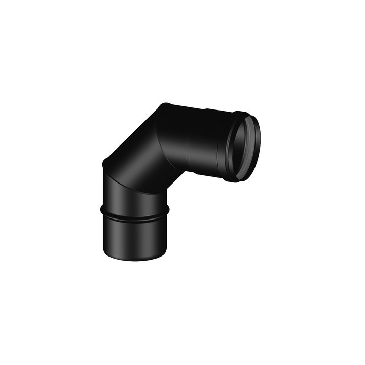 CURVA 90° MF PELLET SMALTATO Diam. 100