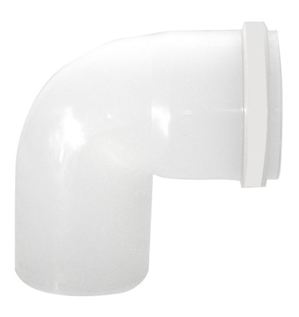 CURVA MONO-PARETE IN PPs 90° - LINEA CONDENSAZIONE Diam. 60