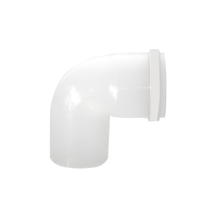 CURVA MONO-PARETE IN PPs 90° - LINEA CONDENSAZIONE Diam. 60