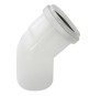 CURVA MONO-PARETE IN PPs 45° - LINEA CONDENSAZIONE Diam. 60