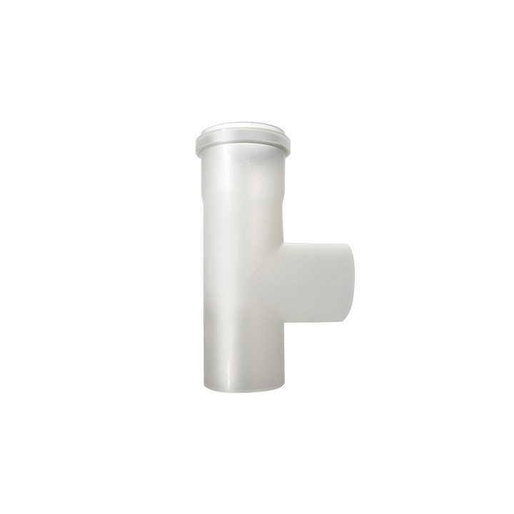 RACCORDO MONO-PARETE A TEE IN PPs LINEA CONDENSAZIONE Diam. 100