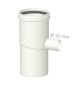 SEPARATORE DI CONDENSA CON VITE ANALISI FUMI IN PPs Diam. 80