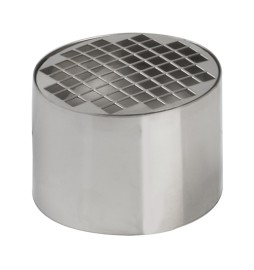 GRIGLIA DI ASPIRAZIONE CON RETE OLIFLEX Diam. 80