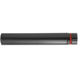 TUBO ECO-PELLET H. 500 MM SMALTATO NERO Diam. 100
